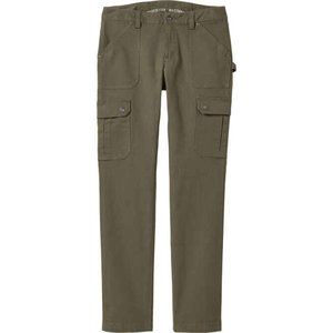 TALL 35” Olive Green Duluth Trading Co. Slim Leg Cargo Pants for Tall Women